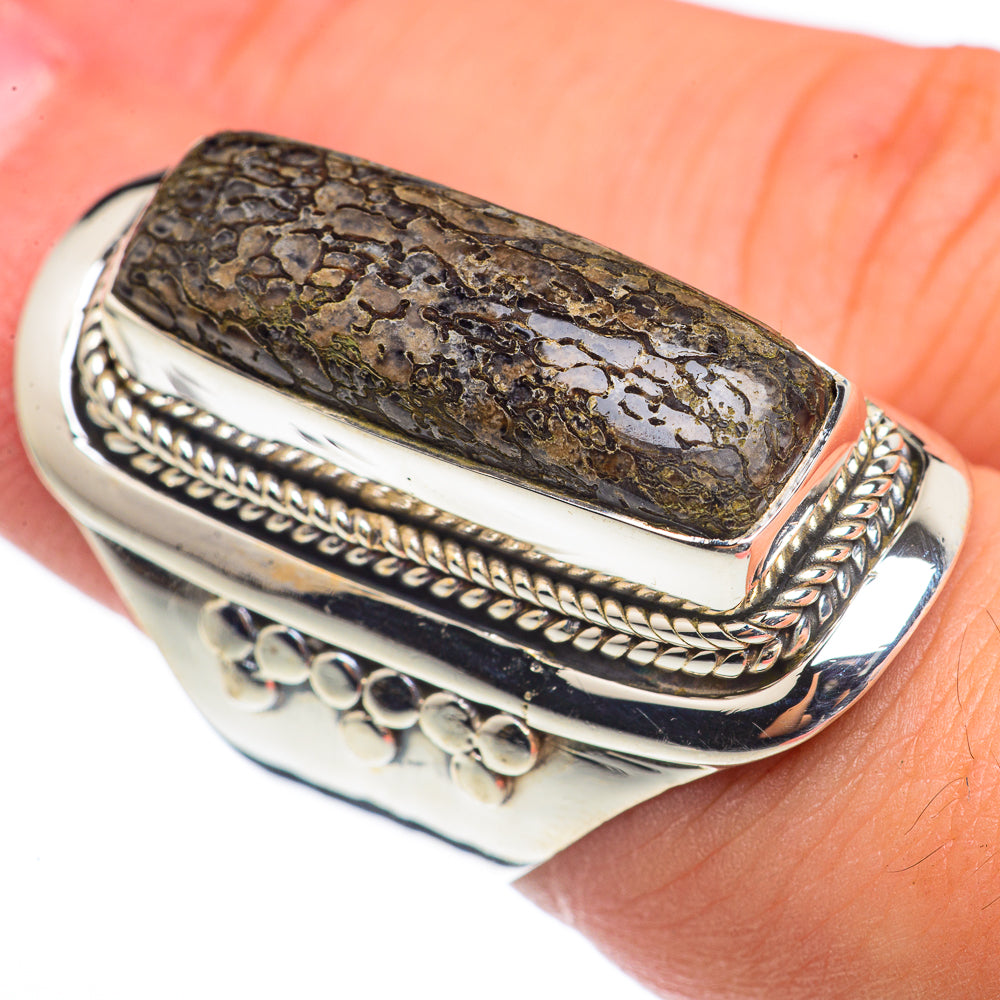Dinosaur Bone Rings handcrafted by Anasilvercos - RING69296