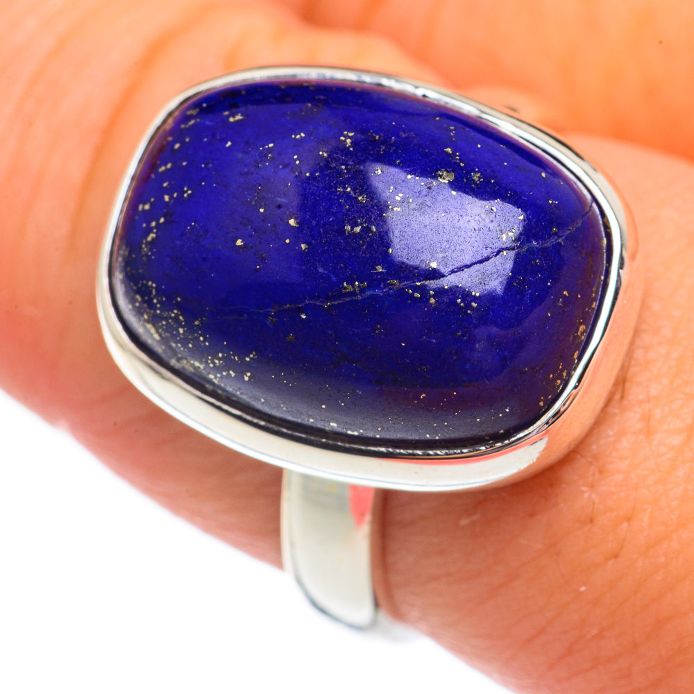 Lapis Lazuli Rings handcrafted by Anasilvercos - RING69301
