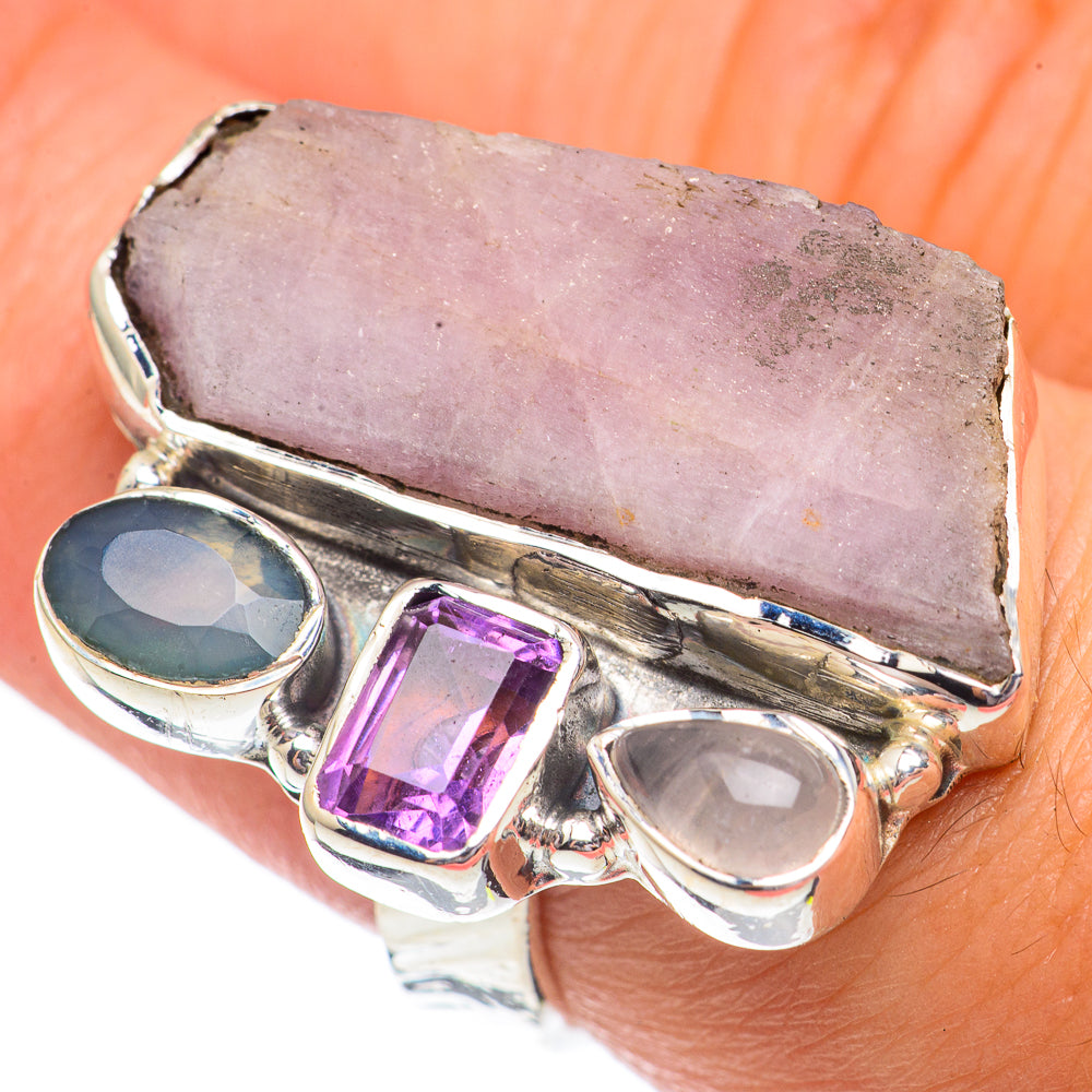 Kunzite Rings handcrafted by Anasilvercos - RING69372