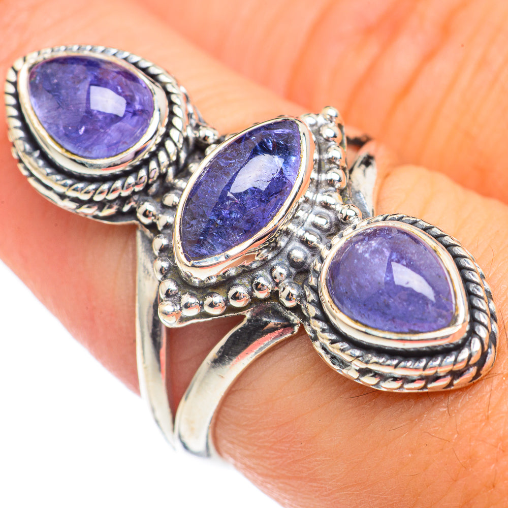 Tanzanite Rings handcrafted by Anasilvercos - RING69400