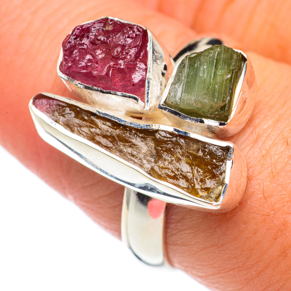 Tourmaline Rings handcrafted by Anasilvercos - RING69411