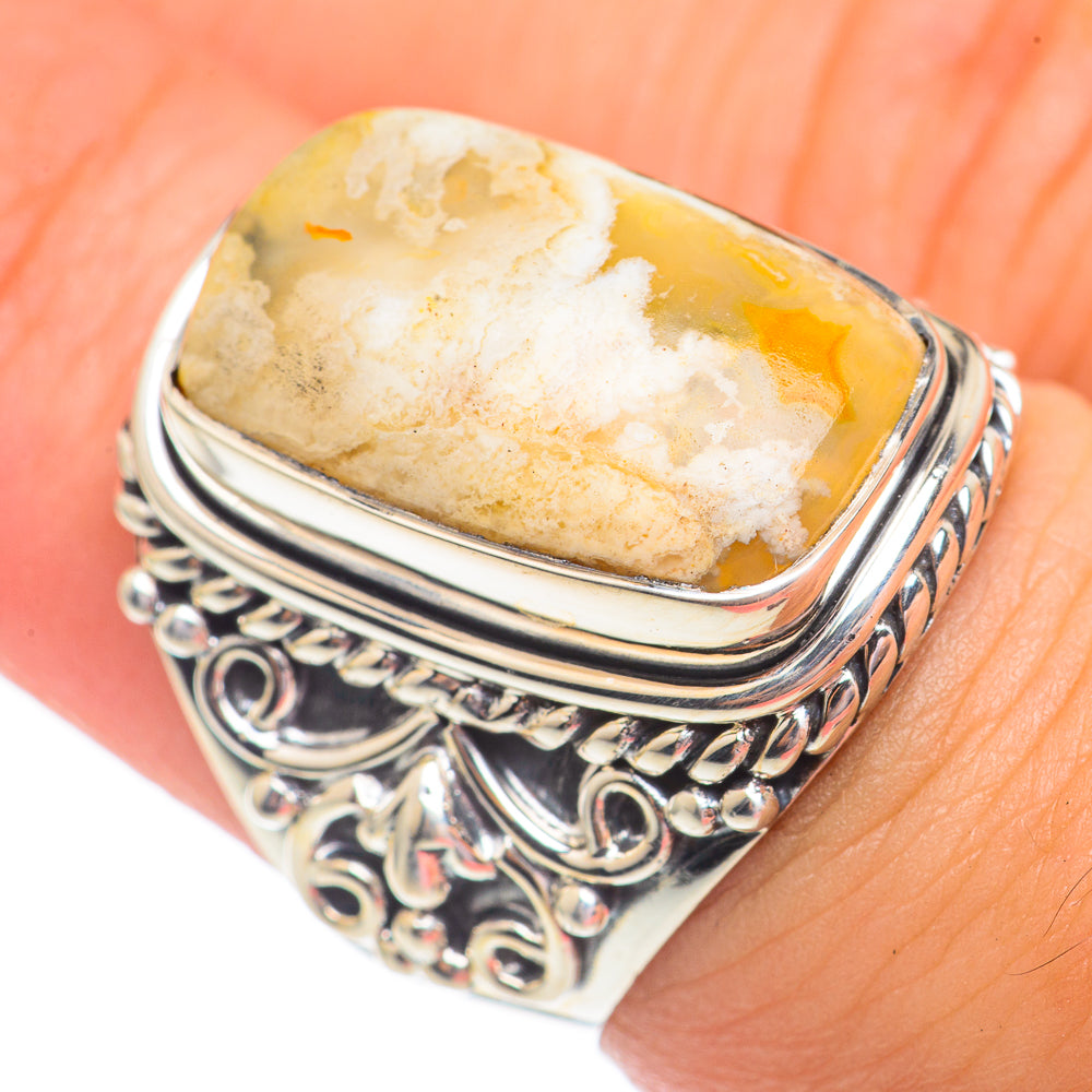 Ocean Jasper Rings handcrafted by Anasilvercos - RING69428