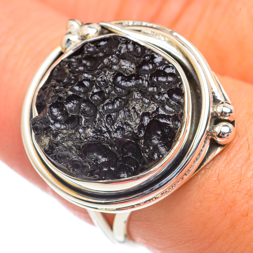 Tektite Rings handcrafted by Anasilvercos - RING69475