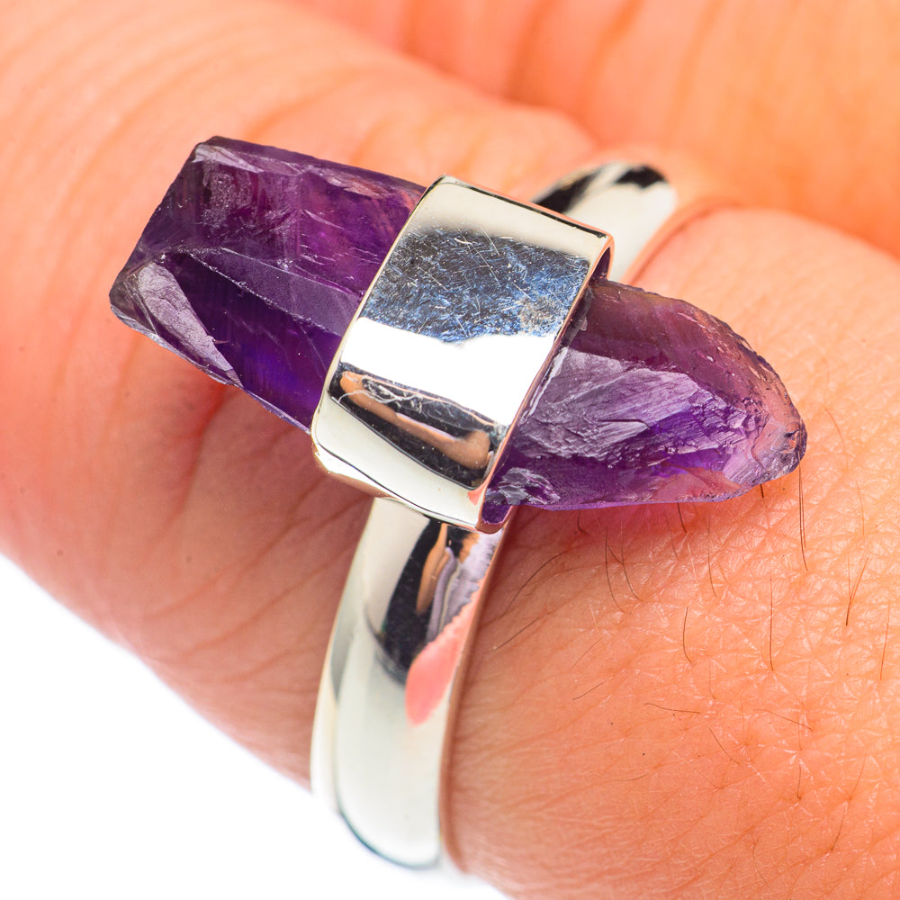 Amethyst Rings handcrafted by Anasilvercos - RING69505