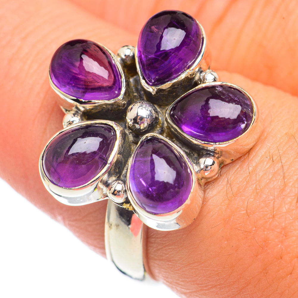 Amethyst Rings handcrafted by Anasilvercos - RING69506