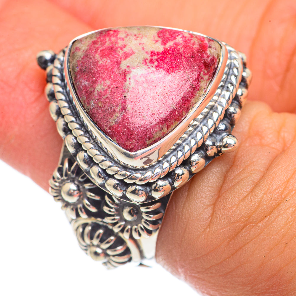 Thulite Rings handcrafted by Anasilvercos - RING69574
