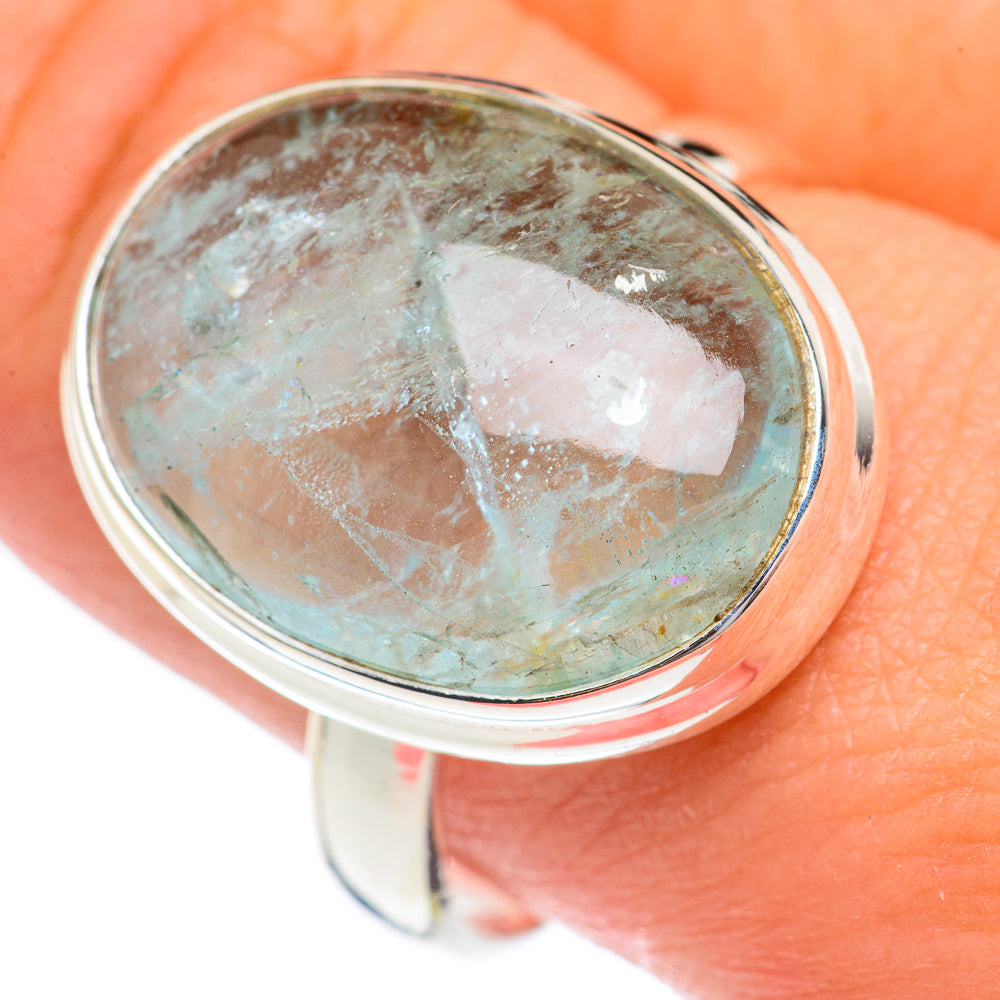Aquamarine Rings handcrafted by Anasilvercos - RING69650