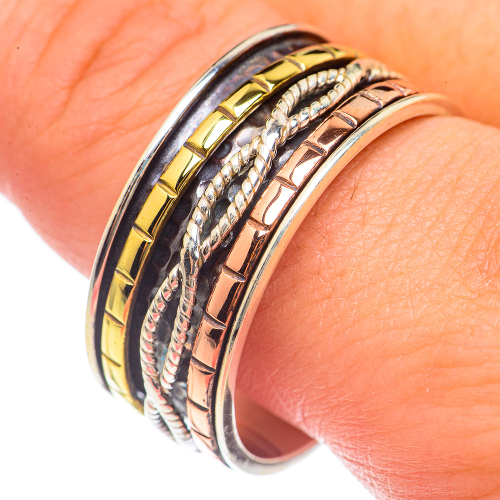 Meditation Spinner Rings handcrafted by Anasilvercos - RING69673