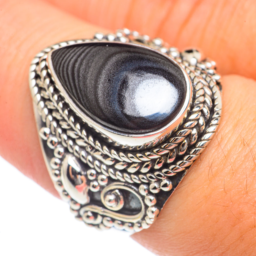 Psilomelane Rings handcrafted by Anasilvercos - RING69674