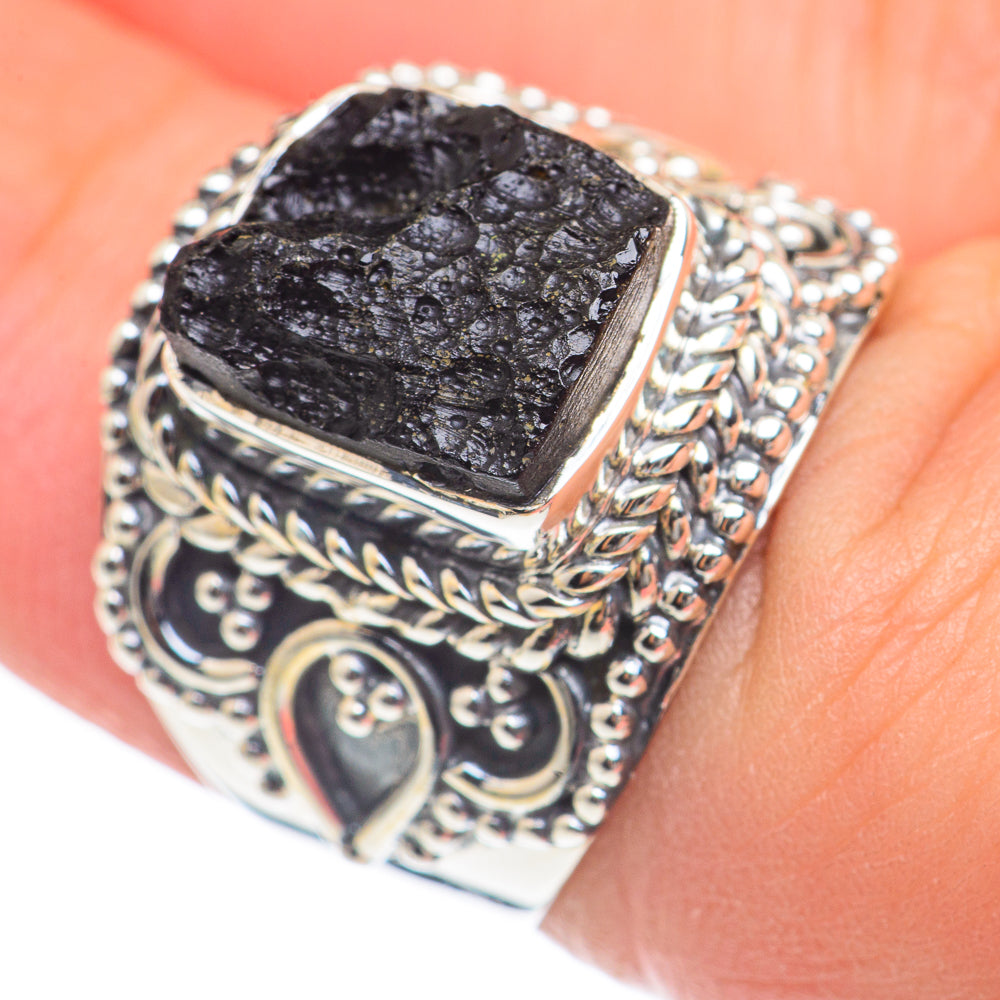 Tektite Rings handcrafted by Anasilvercos - RING69675