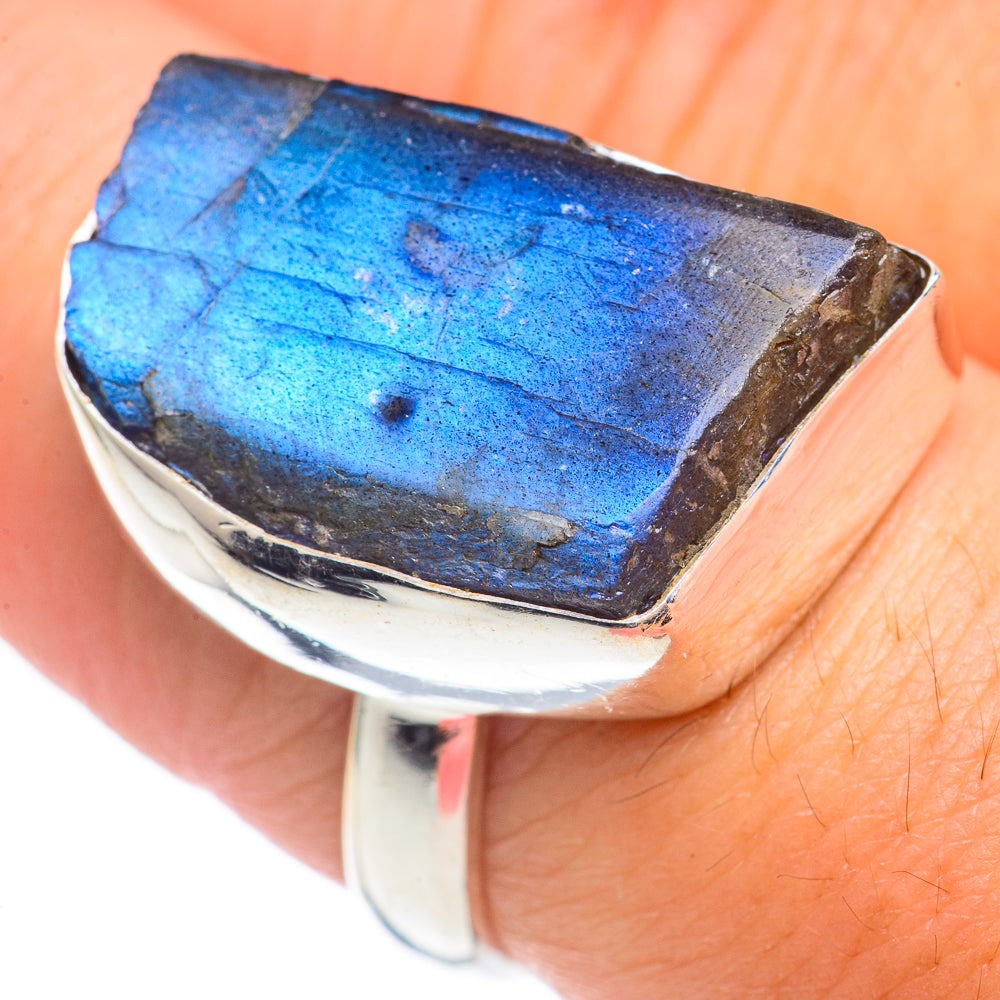 Labradorite Rings handcrafted by Anasilvercos - RING69689