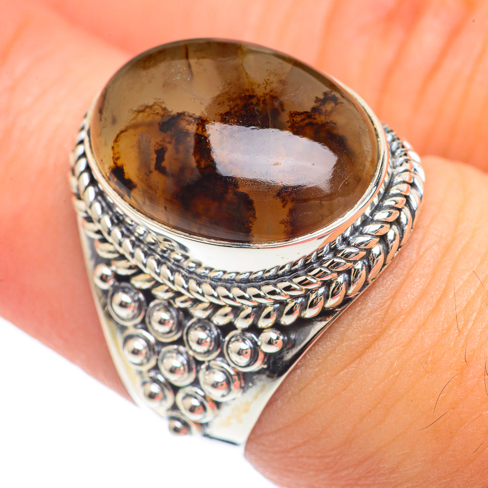 Montana Agate Rings handcrafted by Anasilvercos - RING69697