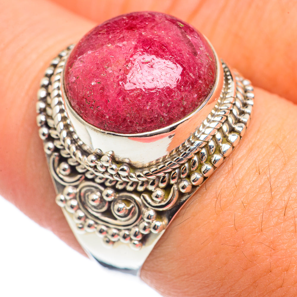 Thulite Rings handcrafted by Anasilvercos - RING69705