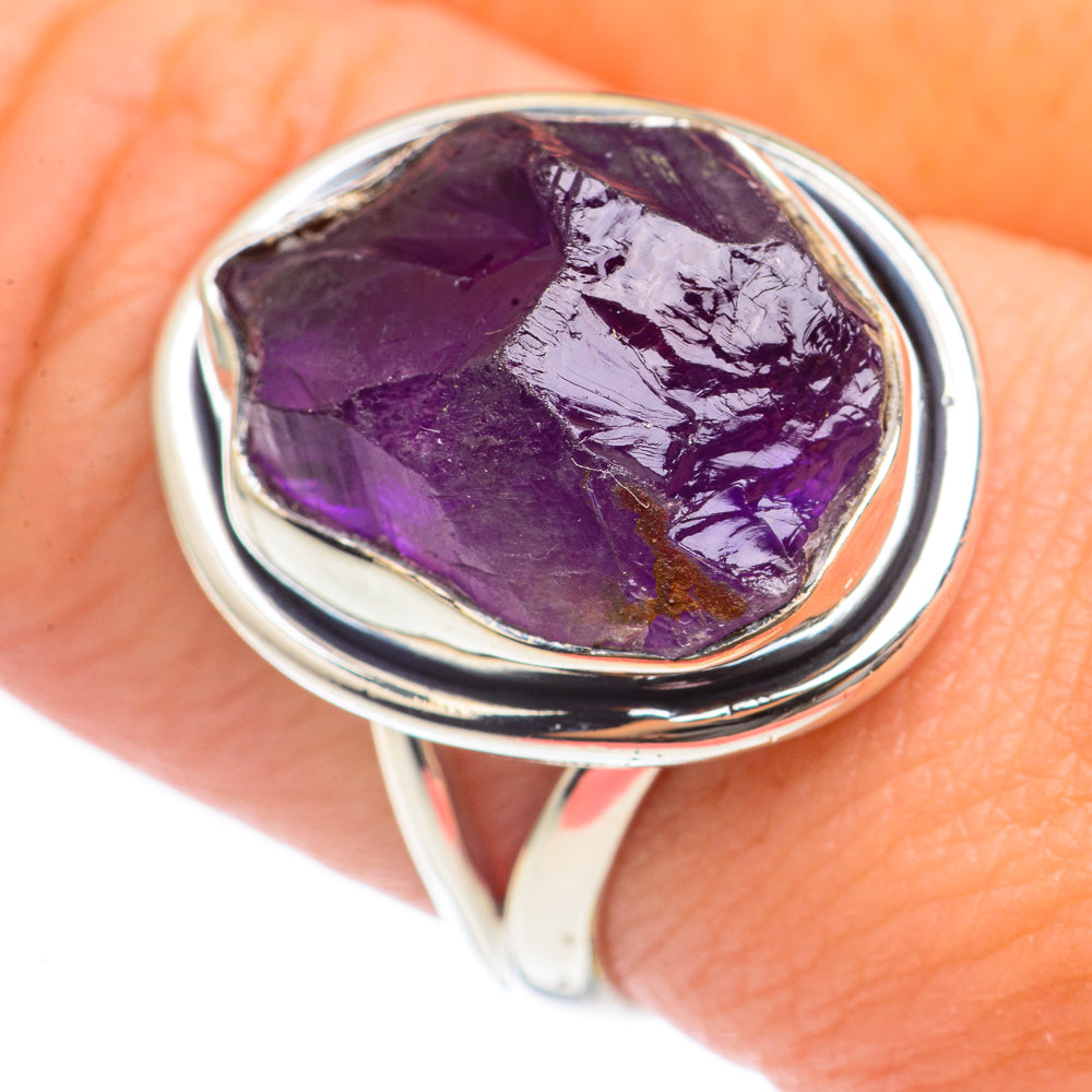 Amethyst Rings handcrafted by Anasilvercos - RING69712