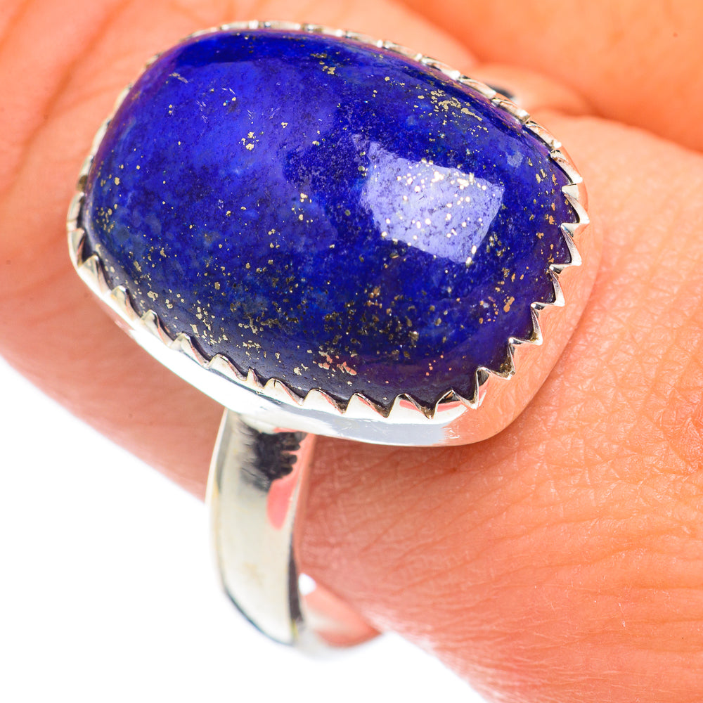 Lapis Lazuli Rings handcrafted by Anasilvercos - RING69727