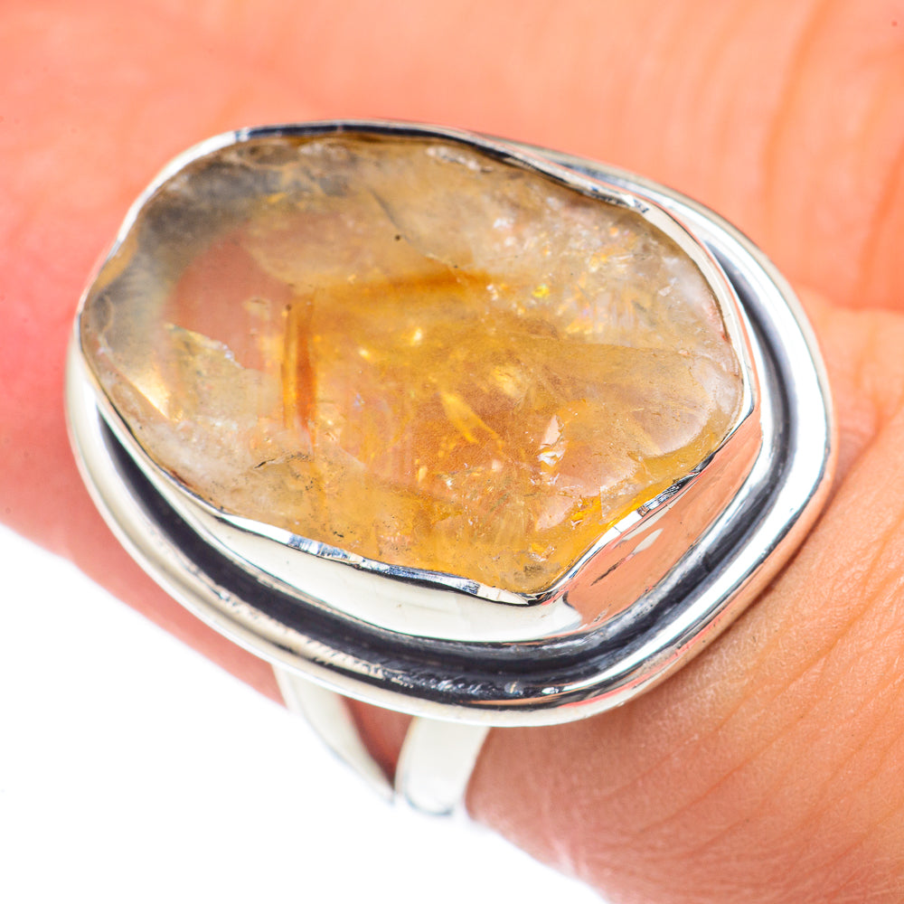 Citrine Rings handcrafted by Anasilvercos - RING69741