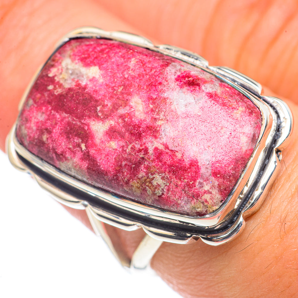 Thulite Rings handcrafted by Anasilvercos - RING69744