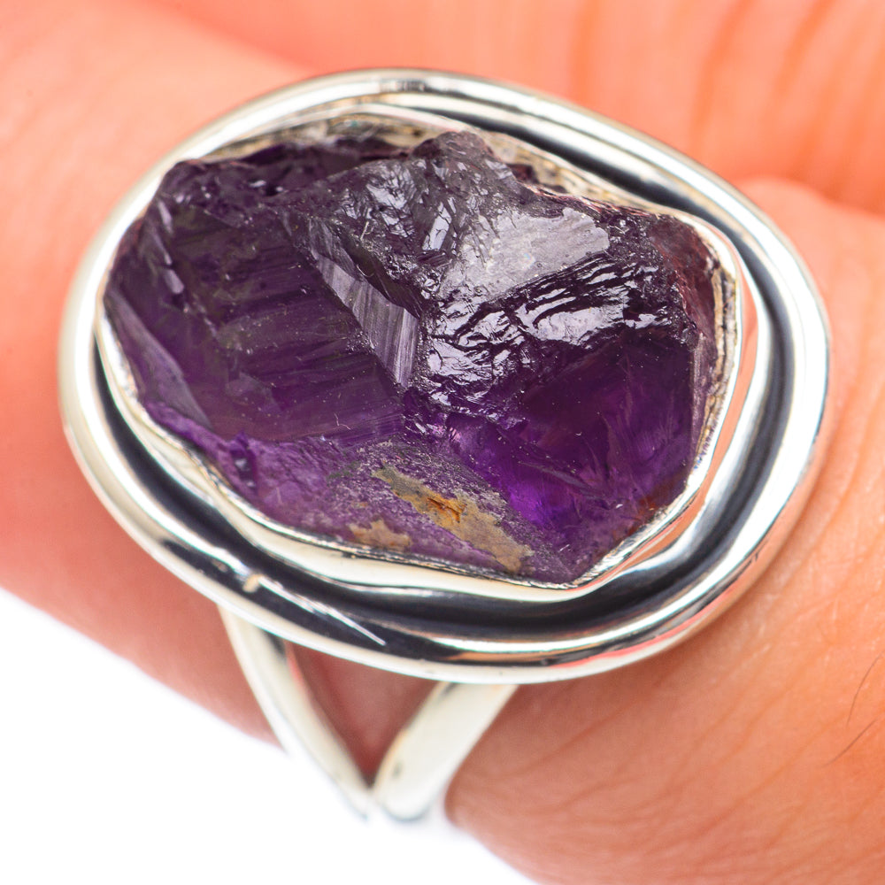 Amethyst Rings handcrafted by Anasilvercos - RING69749
