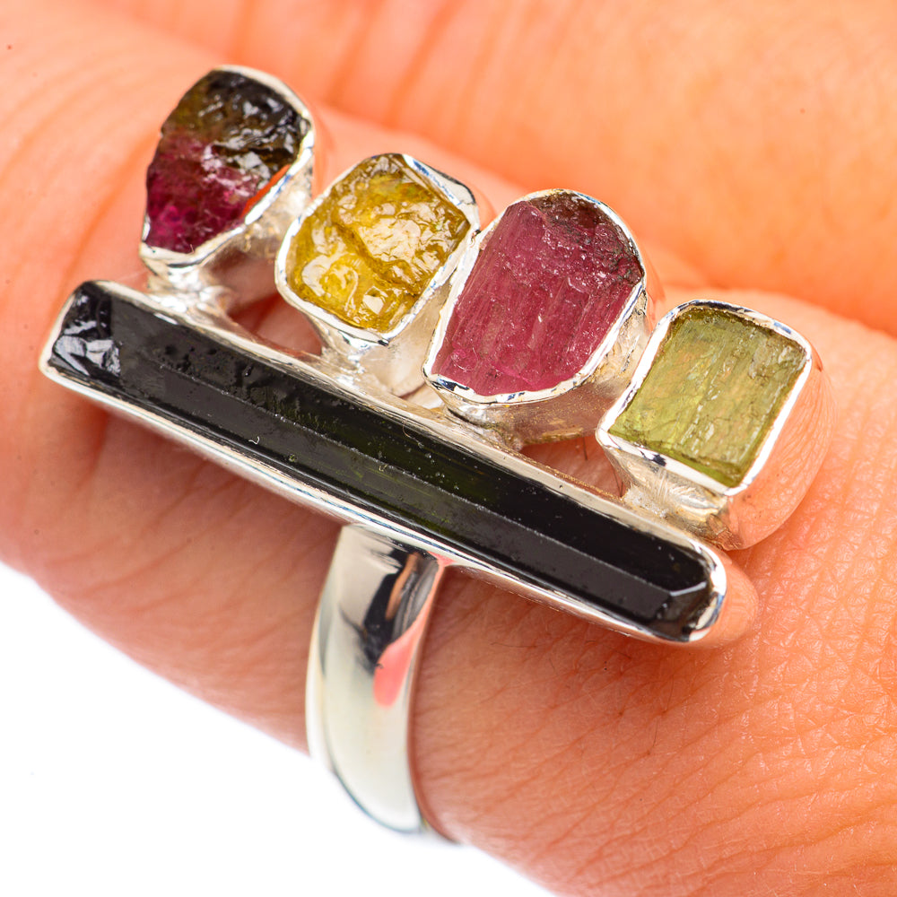 Black Tourmaline Rings handcrafted by Anasilvercos - RING69761