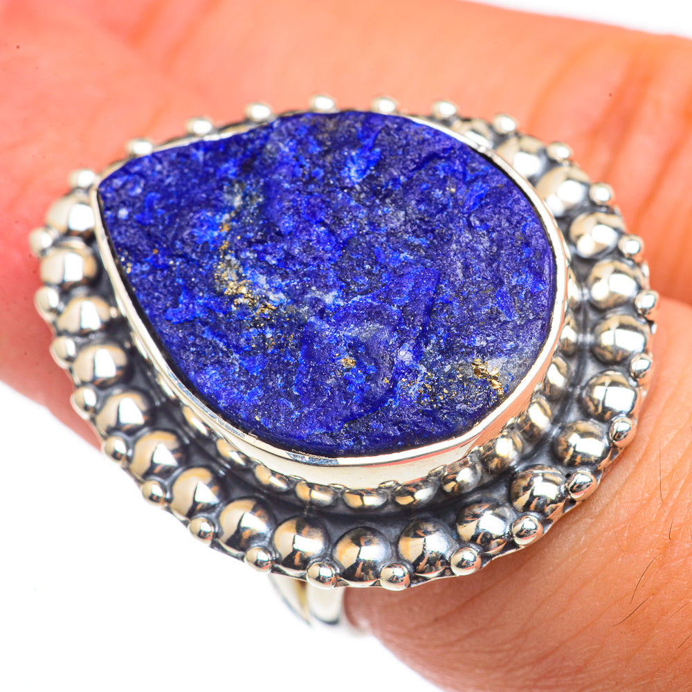Lapis Lazuli Rings handcrafted by Anasilvercos - RING69815