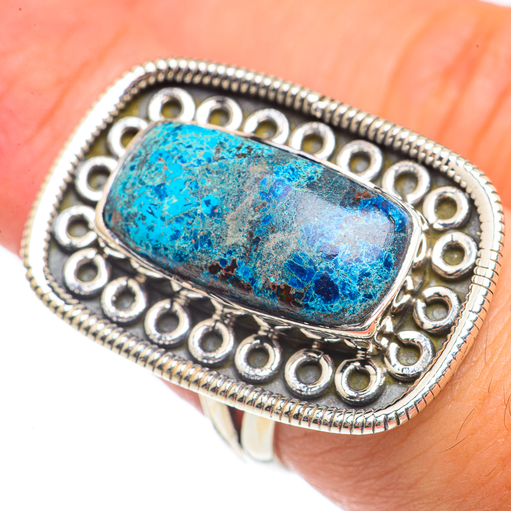 Shattuckite Rings handcrafted by Anasilvercos - RING69818