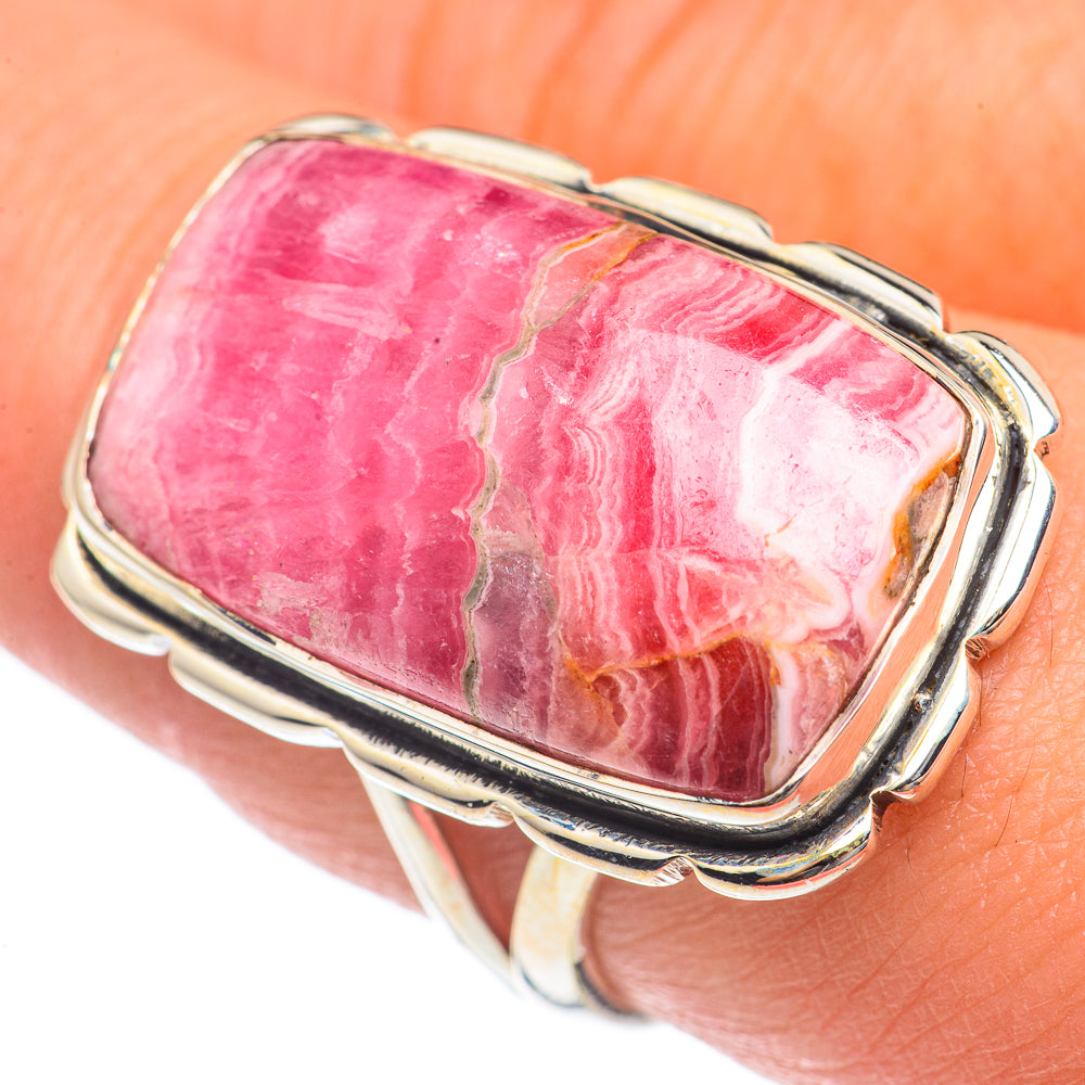 Rhodochrosite Rings handcrafted by Anasilvercos - RING69834