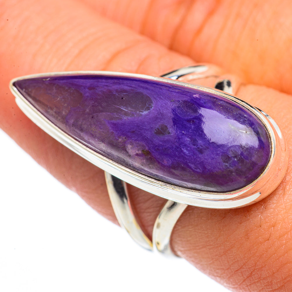 Charoite Rings handcrafted by Anasilvercos - RING69836