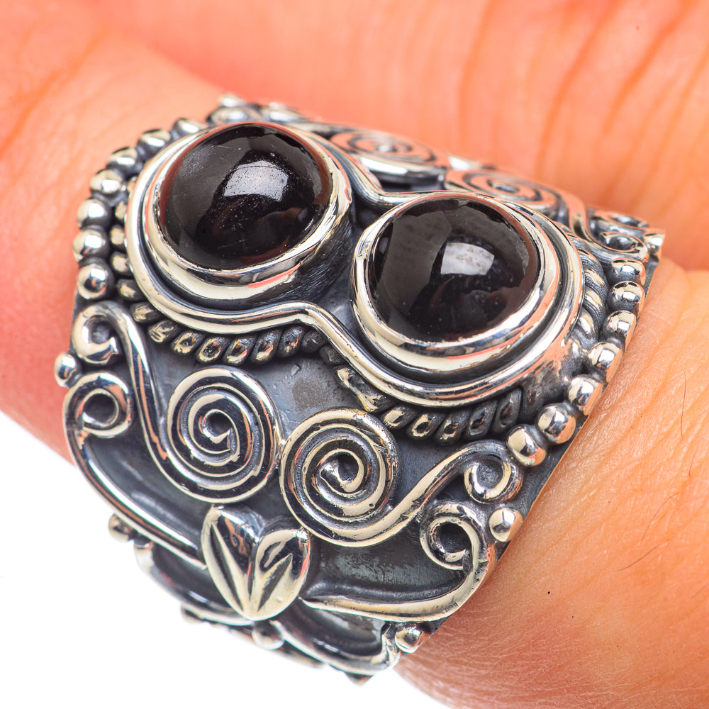 Black Onyx Rings handcrafted by Anasilvercos - RING69840