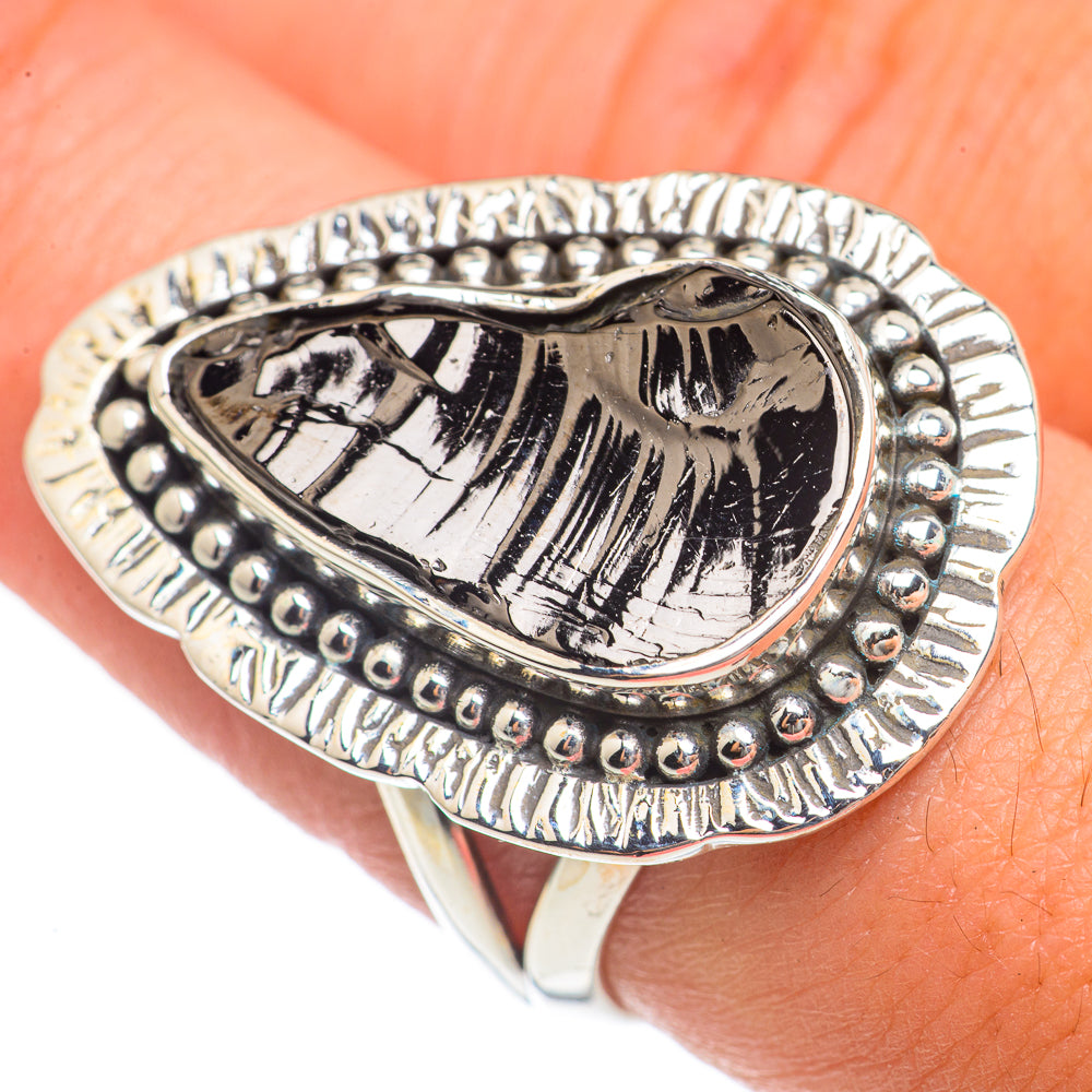 Shungite Rings handcrafted by Anasilvercos - RING69842