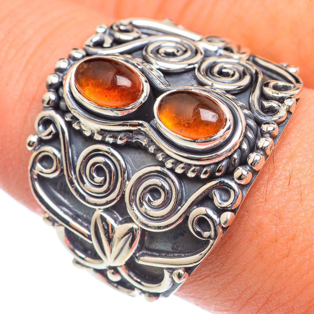Baltic Amber Rings handcrafted by Anasilvercos - RING69870