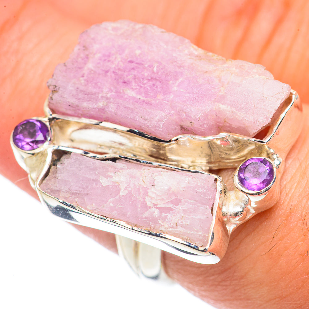 Kunzite Rings handcrafted by Anasilvercos - RING69872