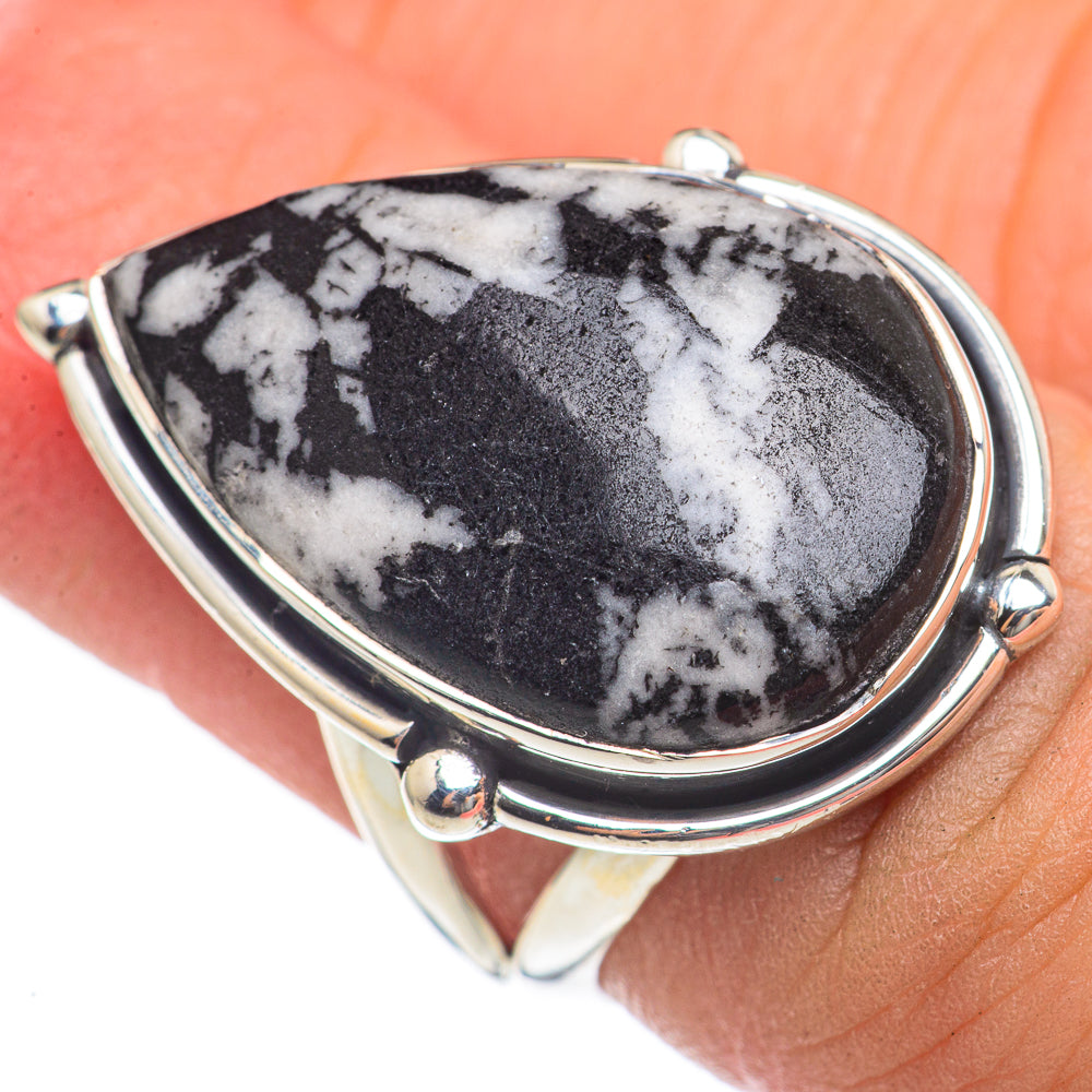 Chrysanthemum Stone Rings handcrafted by Anasilvercos - RING69880