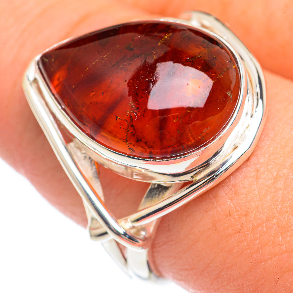 Baltic Amber Rings handcrafted by Anasilvercos - RING69896