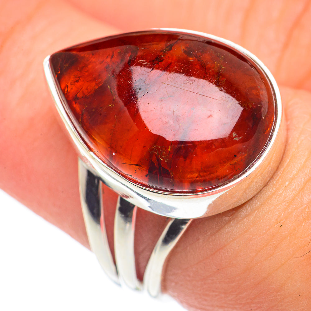 Baltic Amber Rings handcrafted by Anasilvercos - RING69897