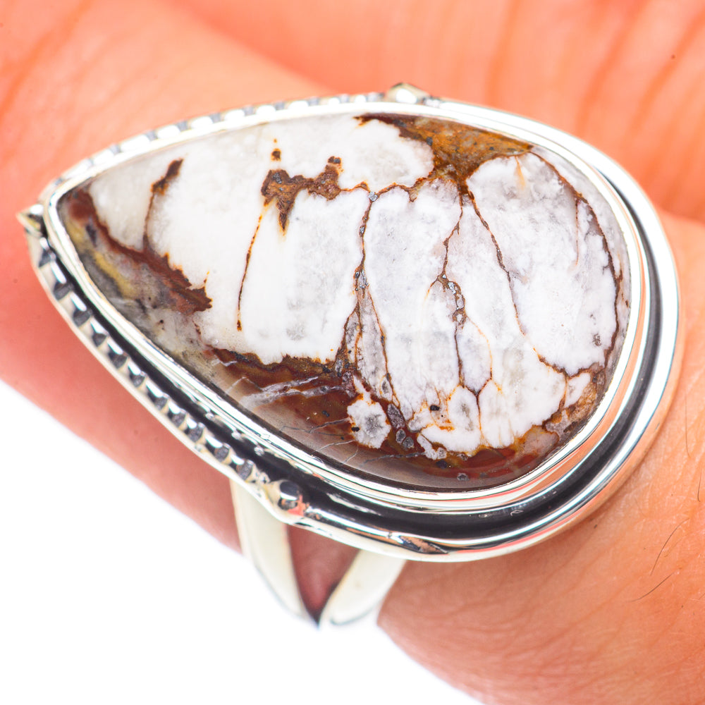 Peanut Wood Jasper Rings handcrafted by Anasilvercos - RING69903