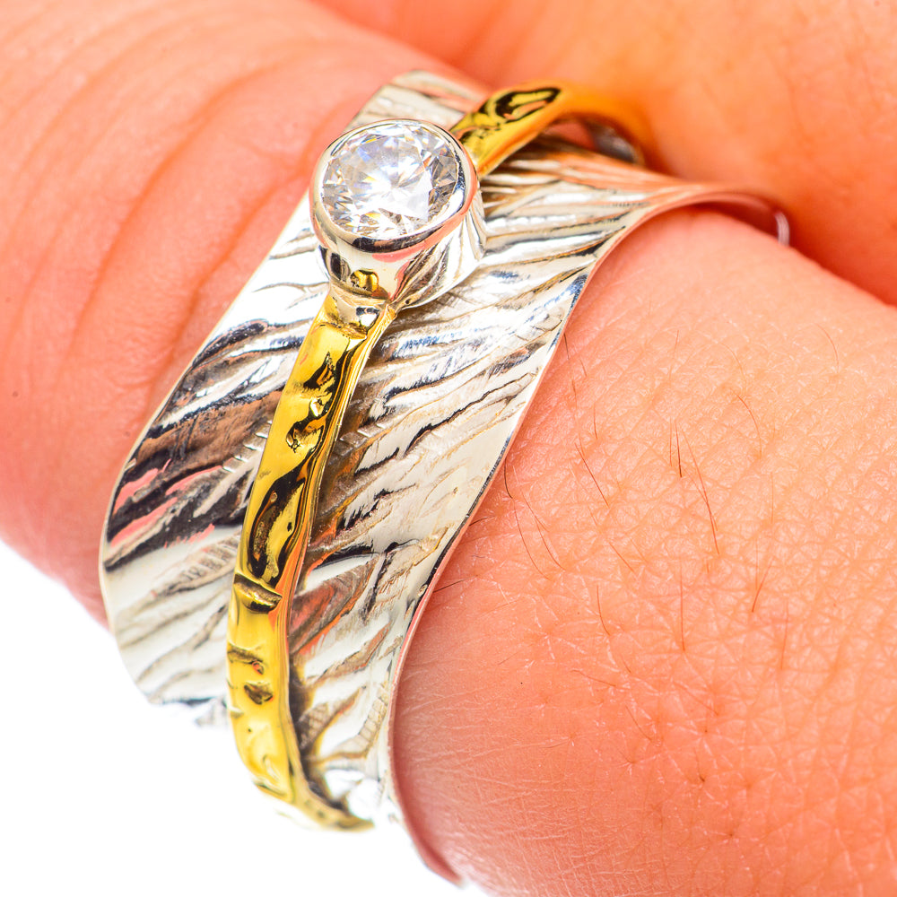 Meditation Spinner Rings handcrafted by Anasilvercos - RING69941