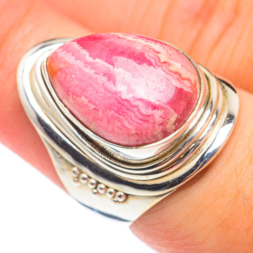 Rhodochrosite Rings handcrafted by Anasilvercos - RING69966