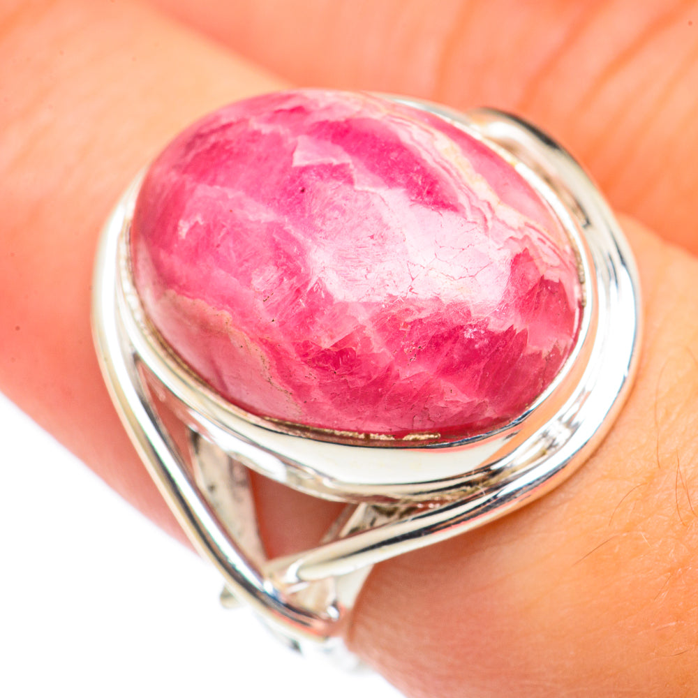 Rhodochrosite Rings handcrafted by Anasilvercos - RING69969