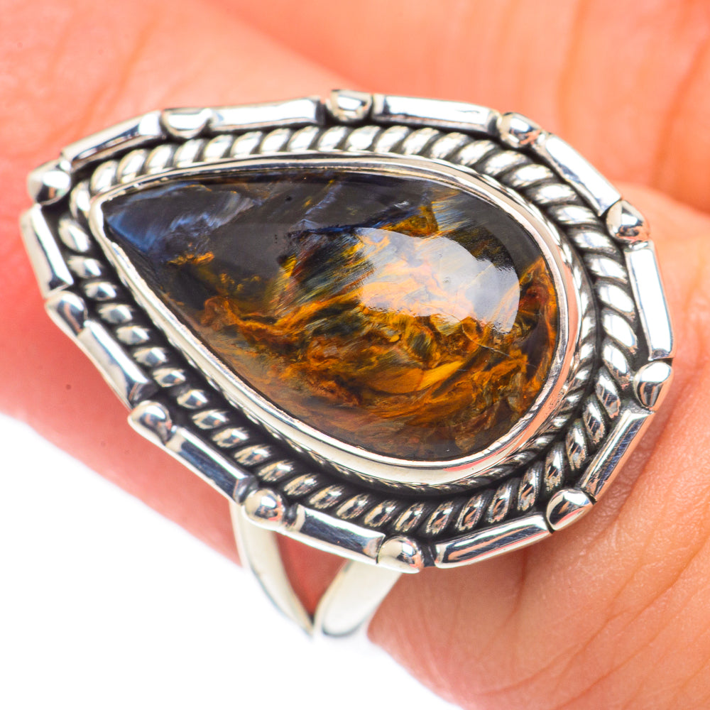 Pietersite Rings handcrafted by Anasilvercos - RING69975