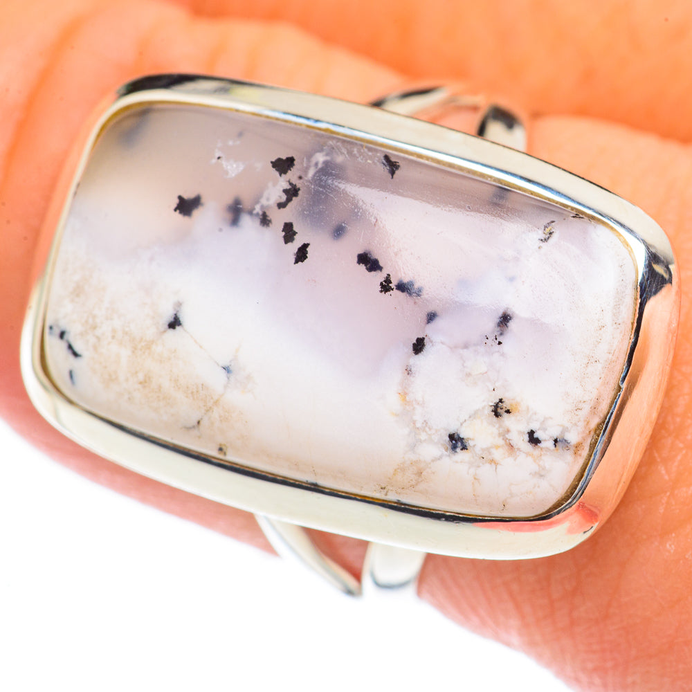 Dendritic Opal Rings handcrafted by Anasilvercos - RING69977