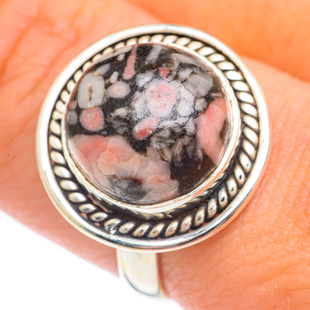 Crinoid Fossil Rings handcrafted by Anasilvercos - RING69995
