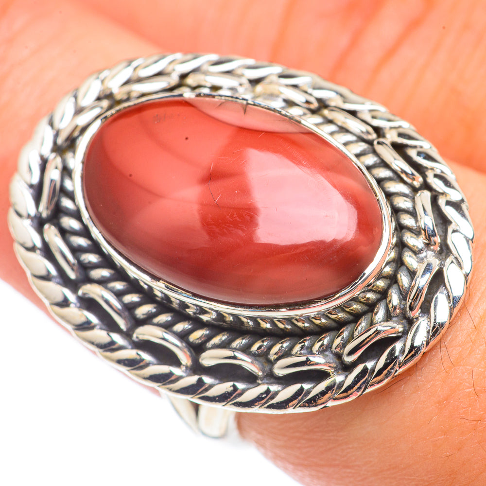 Mookaite Rings handcrafted by Anasilvercos - RING70029