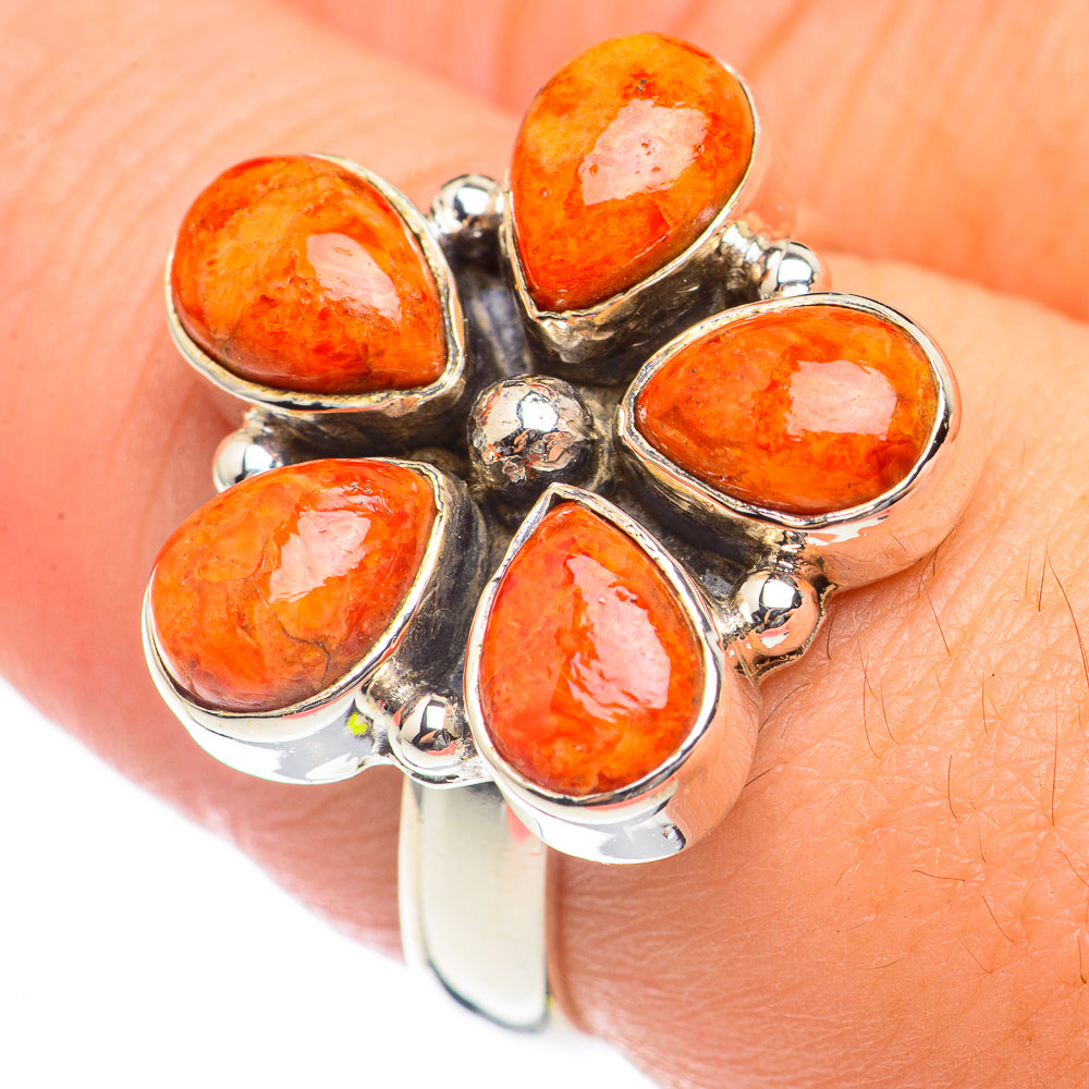Sponge Coral Rings handcrafted by Anasilvercos - RING70033