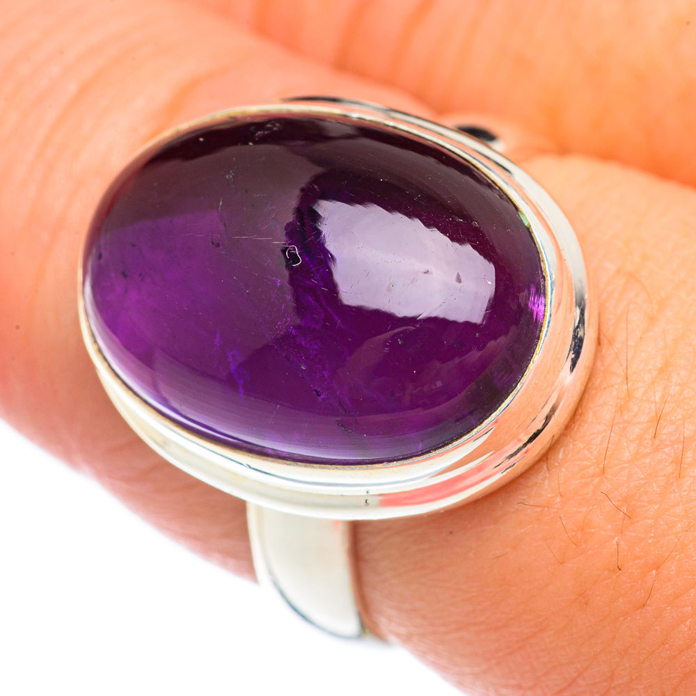 Amethyst Rings handcrafted by Anasilvercos - RING70076