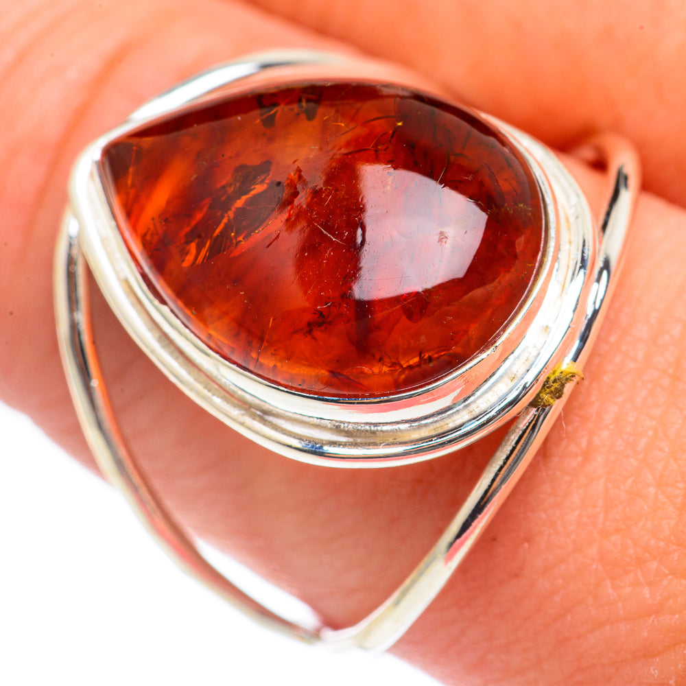 Baltic Amber Rings handcrafted by Anasilvercos - RING70100