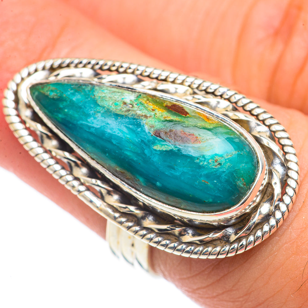 Peruvian Opal Rings handcrafted by Anasilvercos - RING70156