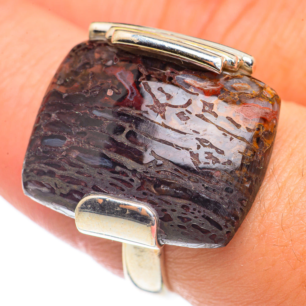 Dinosaur Bone Rings handcrafted by Anasilvercos - RING70162