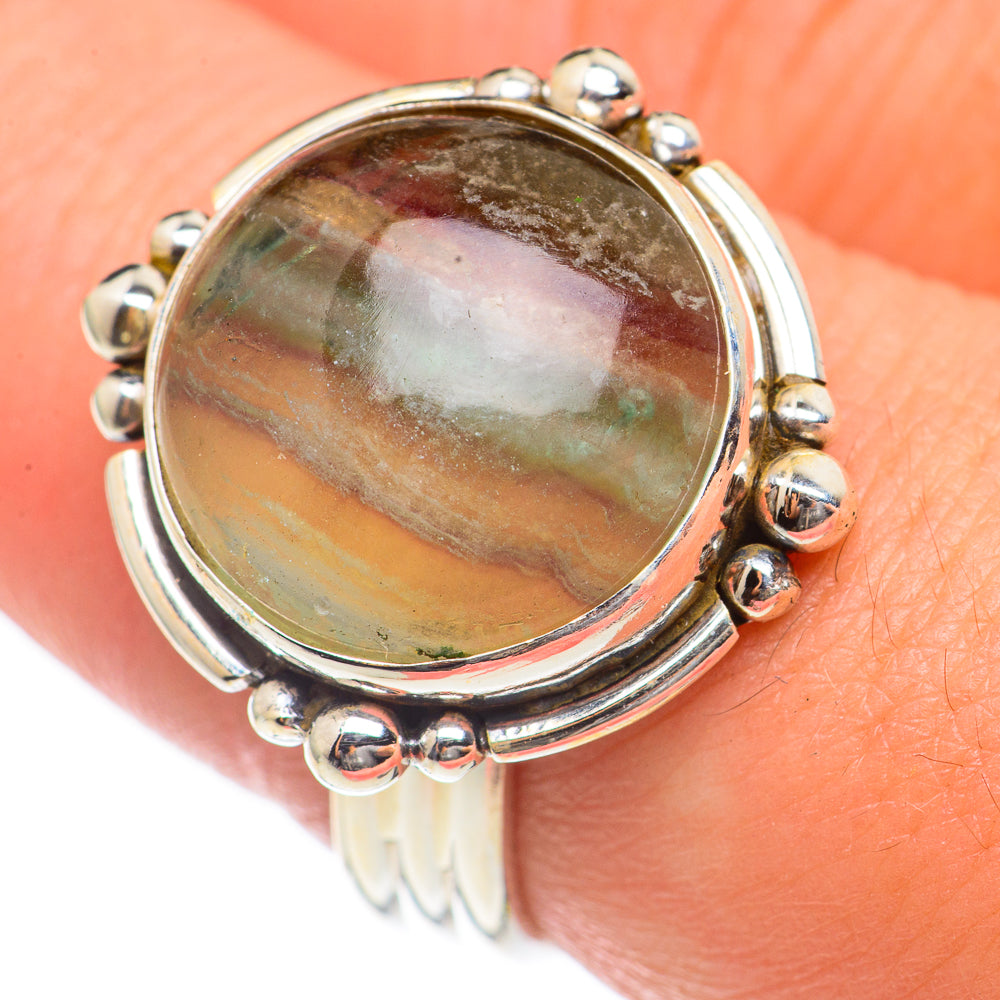 Fluorite Rings handcrafted by Anasilvercos - RING70183