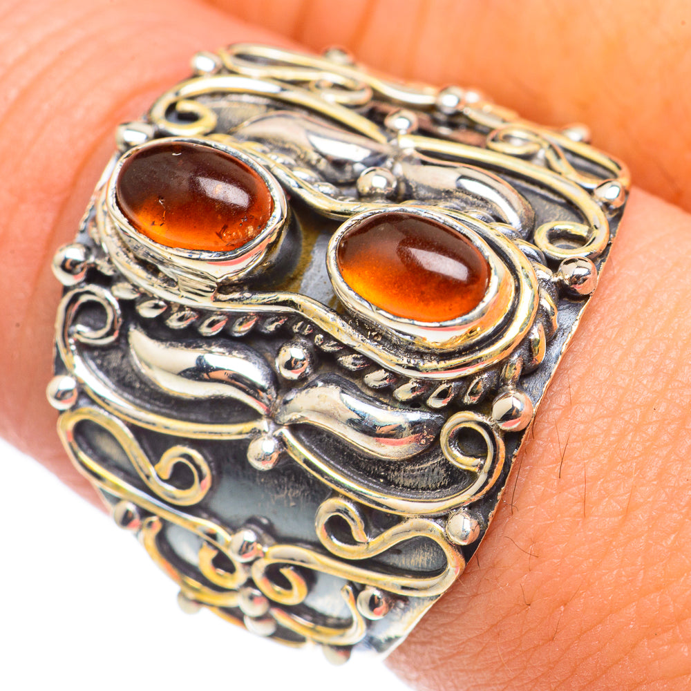 Baltic Amber Rings handcrafted by Anasilvercos - RING70200