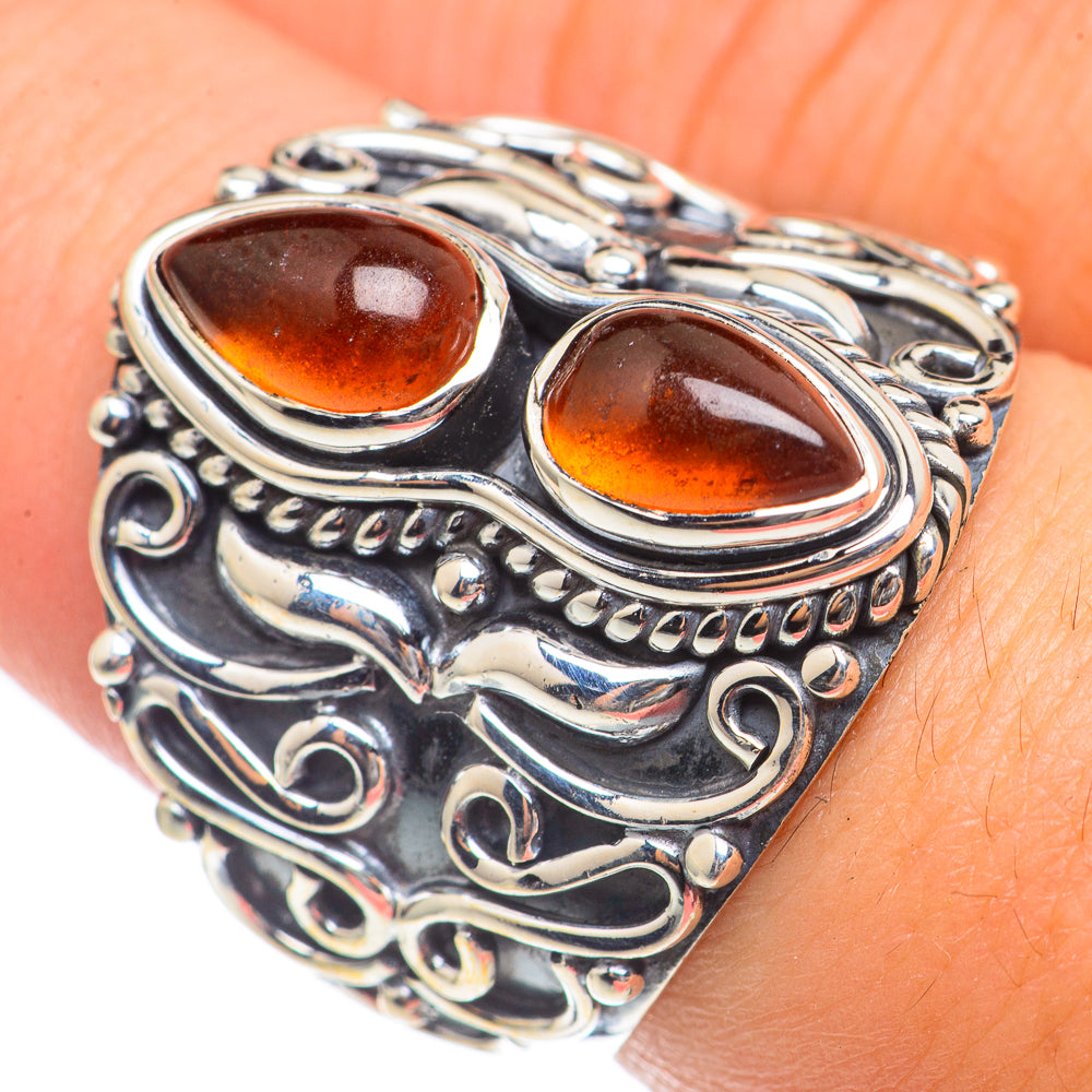 Baltic Amber Rings handcrafted by Anasilvercos - RING70201